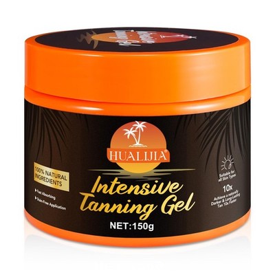 Golden Intensive Tanning Gel, Oil with 5.29 Fl Oz (Pack of 1), BROWN 