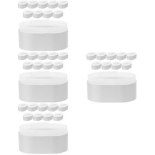 4 Sets of Oval Shape Cheese Molds Oval Cake Mold Cake Baking Ring Aluminium