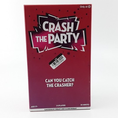 Crash The Party Board Game For Kids W/ Cards Suspense And Strategy 2-8 Players