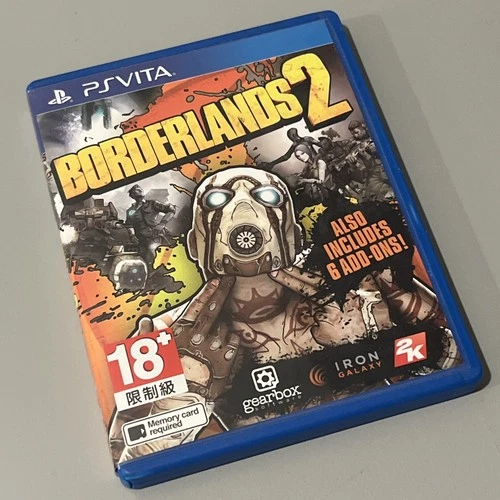 Borderlands 2 - PS Vita - Complete In Box CIB - Asian English Version Tested