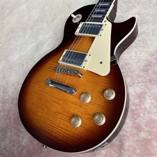 LP Brown Flame Maple Top Electric Guitar Chrome Parts, Fast U.S. Shipping