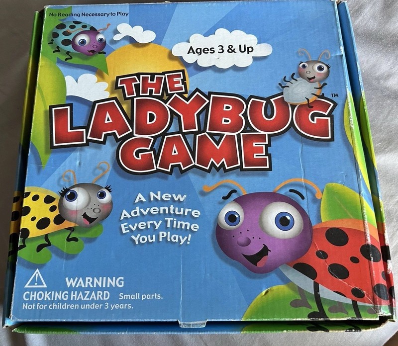 Zobmondo!! The Ladybug Game Board Game No Reading Needed 2-4 3+