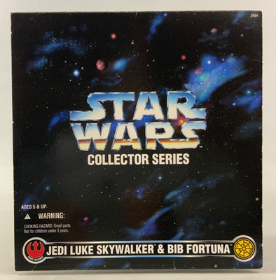 Kenner - Star Wars, Collector Series, Jedi Luke Skywalker & Bib Fortuna 12'' Fig.