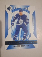 2023-24 Sp - Rookie Authentics Fraser Minten #136 Blue (RC)