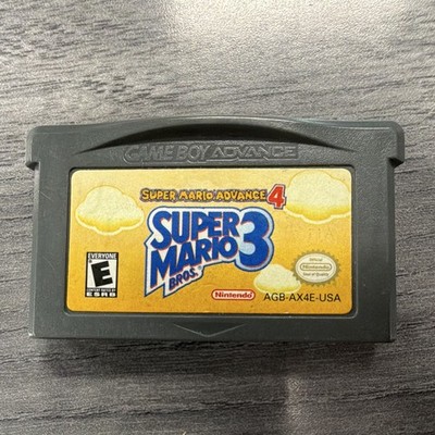 Nintendo Super Mario Advance 4: Super Mario Bros. 3 GBA NTSC-U/C 2003 Tested