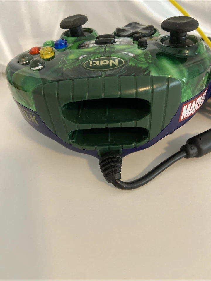 Controle Naki The Hulk Compre Marvel Xbox 360 G/cond. - Imagem 4 de 4