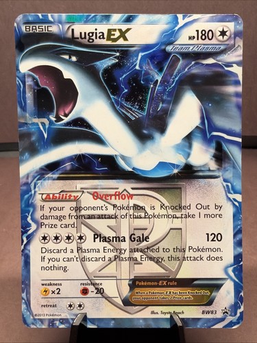 Pokemon TCG Lugia EX (Team Plasma) BW83 Black & White Holo MP-