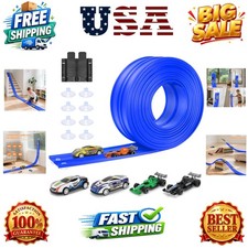 Flex Tracks 16Ft for Kids: Flexible Race Car Ramp Track