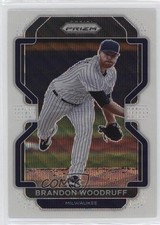 2022 Panini Prizm Tier II White Wave Prizm Brandon Woodruff #179 0nr3