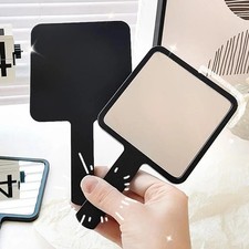 HAND HELD MAKEUP MIRROR Professional Salon Vanity Miror Handheld Cosmetic UK New