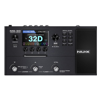 NUX MG-30 Micro Guitar Processor w/ Modeling - Open Box