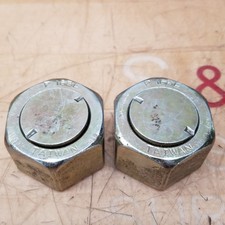 Lot Of 2 -Parker P16BL O-Ring Face Seal Tube Nuts, Seal-Lok - USED