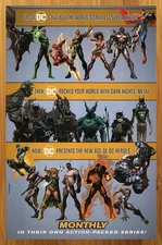 2018 DC Comics Age of Heroes Print Ad/Poster Justice League Metal Damage Pop Art