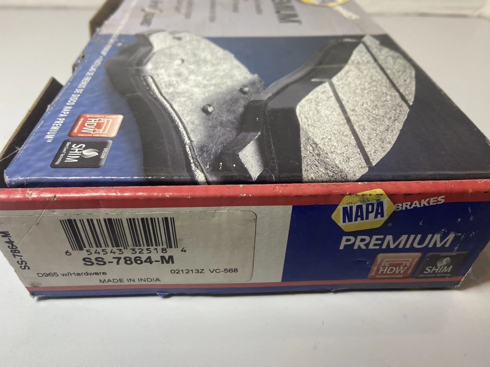 Front Semi-Metallic Brake Pads Set  Dodge Ram 2500 1500 3500 SS-7864-M. (OR3) - Imagem 3 de 3