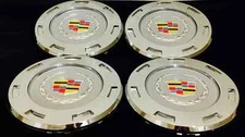 NEW 2007-2014 COLOR CREST CADILLAC ESCALADE 22” WHEEL CENTER CAP HUB set of 4pcs