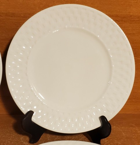 Oneida Majesticware BASKETWEAVE Salad plate set of 4, 7 1/2", WICKER Very good - Picture 5 of 10