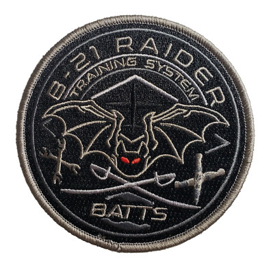 *New* B-21 Raider  Stealth Bomber Northrop 4'' Patch Training System  BATTS *New*