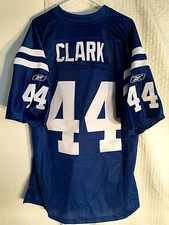 Reebok Premier NFL Jersey Indianapolis Colts Dallas Clark Blue sz M