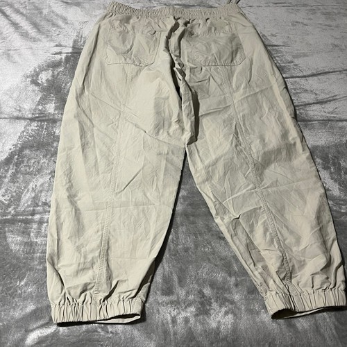 Urban Outfitters Jogger Pants Womens Large Beige Straight Leg Drawstring Utility - Picture 5 of 11