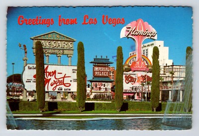 USA: Grüße aus Las Vegas, Nevada. 