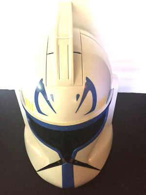 Star Wars Vintage Stormtrooper Helmet White with Blue