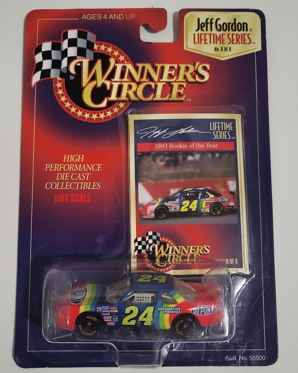 Jeff Gordon Winner's Circle Lifetime Series 1993 Rookie of the