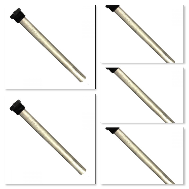 5x Vulcan, Rheem, Dux, Conergy Hot Water Tank Systems 280mm Sacrificial  Anode | eBay