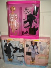  5926 NRFB Mattel Barbie Millicent Roberts Collection 3 Barbie Giftsets
