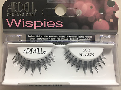 (LOT OF 10) Ardell WISPIES 603 False Lashes Authentic Ardell Eyelashes Black