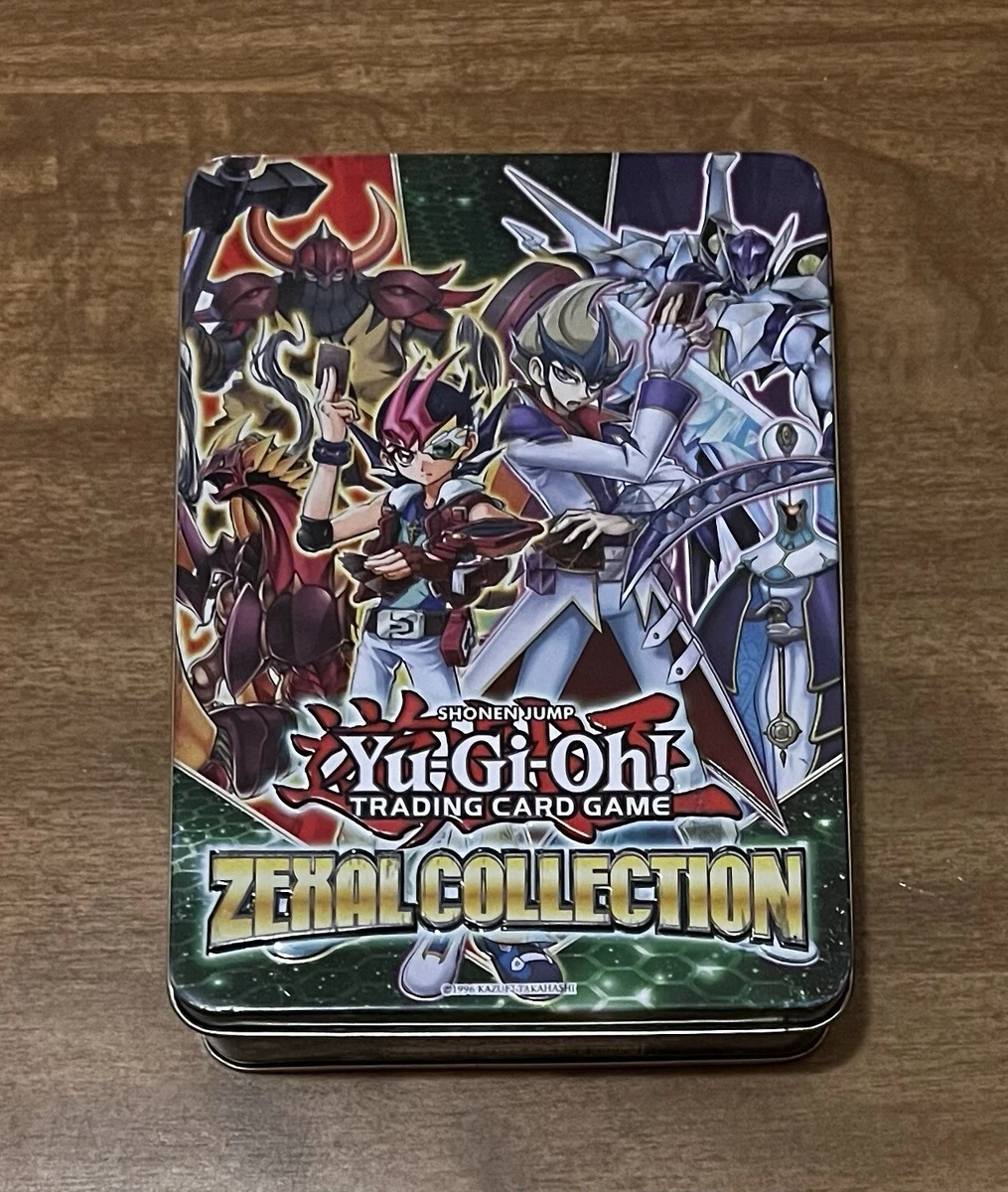 yugioh zexal collection tin card list Yu-Gi-Oh! Zexal Collection Tin With Random Cards And Extras