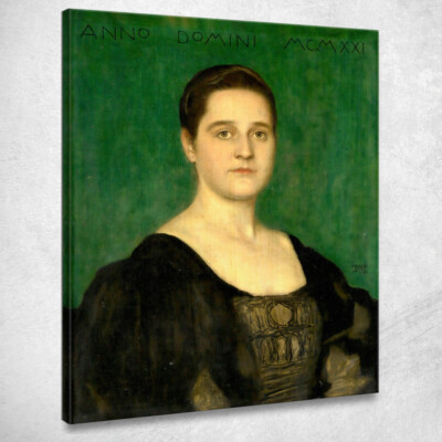 Erna Bohnewand Franz von Stuck, fvs29 Leinwandbild