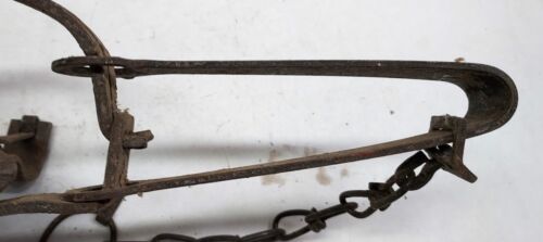 Vintage Victor Oneida Animal Trap No.3 Double Long Spring Trap - 117252 - Picture 3 of 11