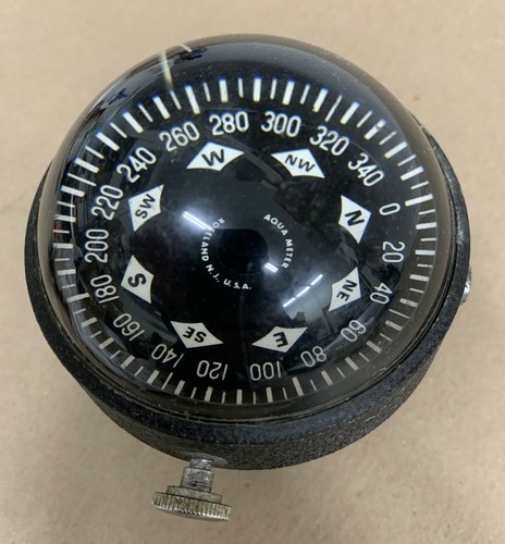 Marine Compass Aqua Meter Roseland N.J. Boat Compass - Picture 3 of 12