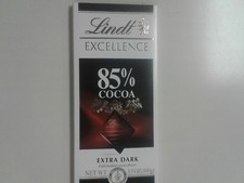 Lindt Excellence 85 cocoa