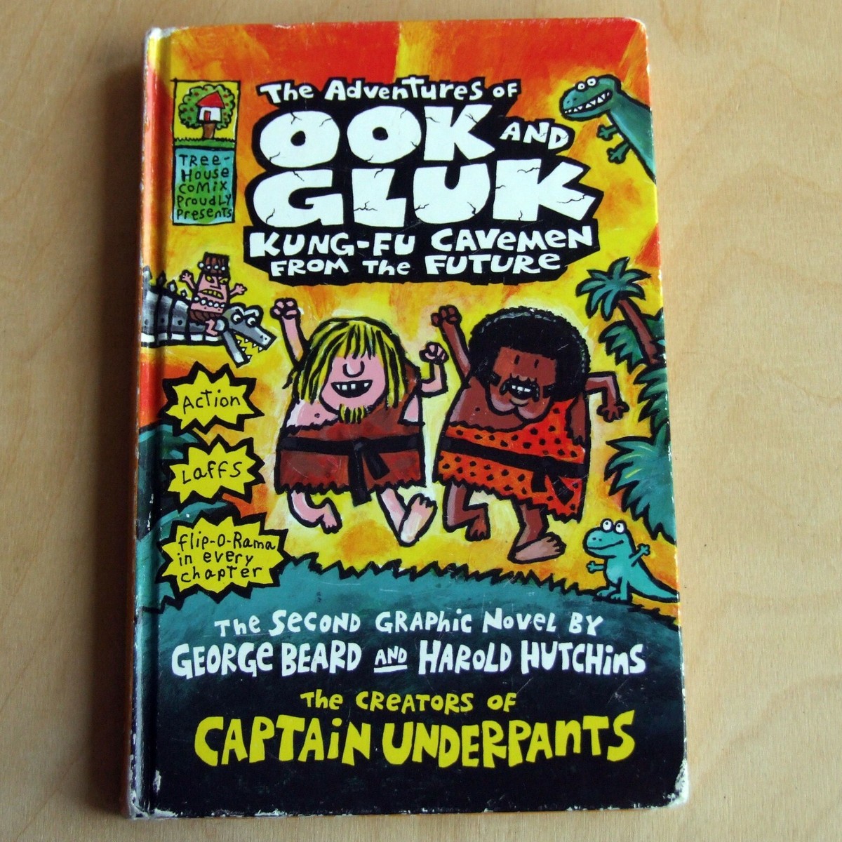 The Adventures of Ook and Gluk by Dav Pilkey UK hardback | eBay