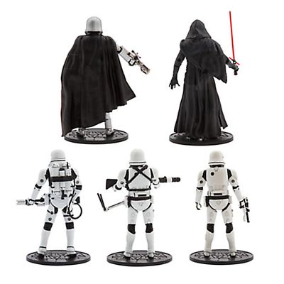 Star Wars Disney Store Force Awakens 5 pack Deluxe Elite 6