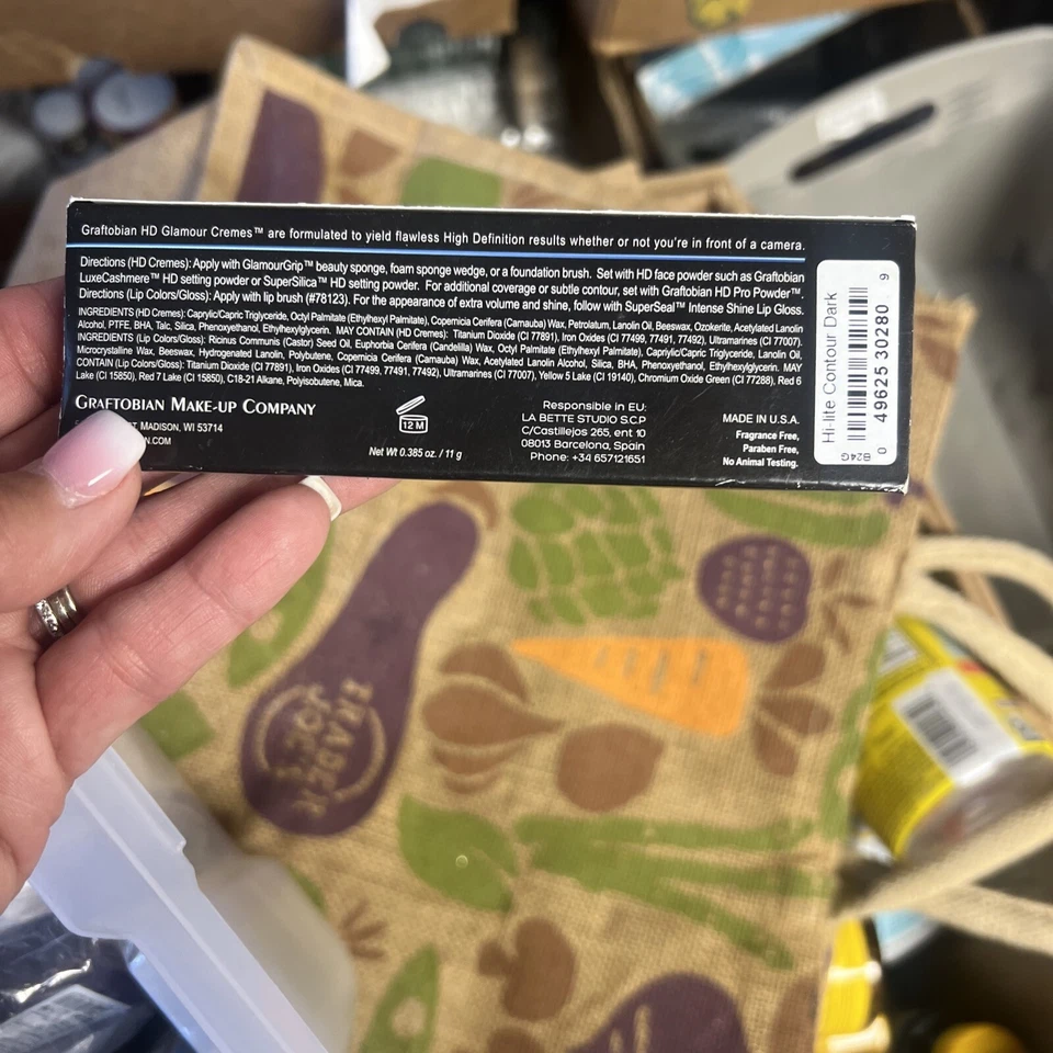 Graftobian HD Glamour Creme Foundations Palette Dark - Image 2 of 2