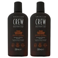 American Crew Daily Cleansing Shampoo 2 X 250 Ml Reinigungsshampoo Set