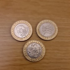 William Shakespeare £2 coins set ( 3 coins ) - set 002