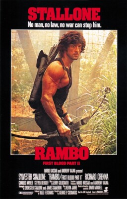 Film Poster Rambo First Blood Full Movie 1985 Rambo First Blood