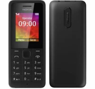BRANDNEUES NOKIA 106 ENTSPERRTES HANDY - SCHWARZ