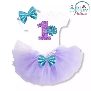mermaid one year old birthday outfit