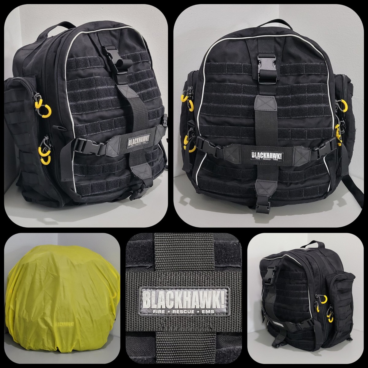 Blackhawk 3-Day Assault / First Responder Backpack Black 60RP01BK