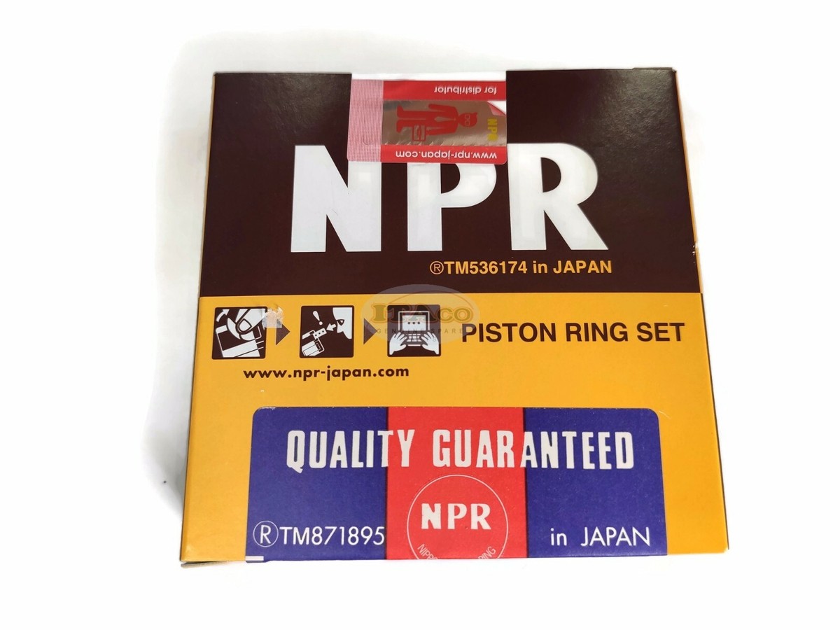 Original Japan Piston Ring Set 13011-ZE3-003 Honda GX340 11HP OS