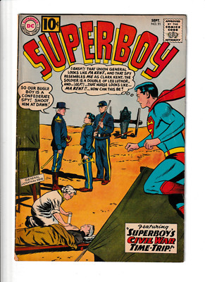 Vintage DC Comic Book Superboy No. 91 September 1961