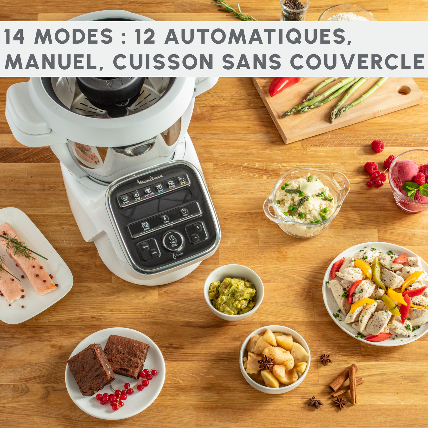 Robot cuiseur Moulinex Companion XL pour cuisiner de grands repas de famille - 3