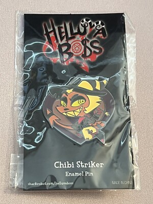 Helluva Boss Chibi Striker Pin Official