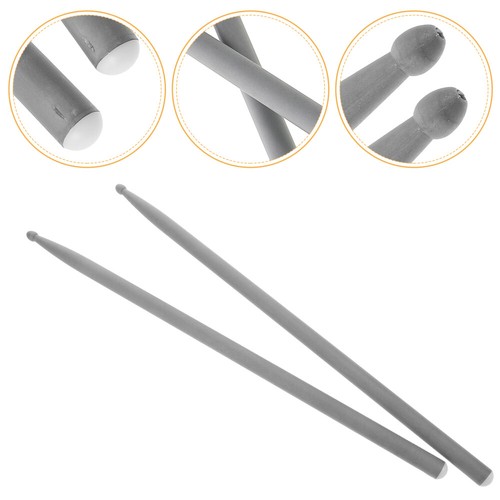 Maillets De Percussion En Caoutchouc Et Bois - Paire De Baguettes 18,5 Cm - Pour Tongue Drum, Xylophone, Handpan, Glockenspiel
