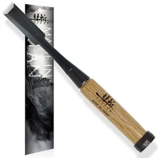 SUIZAN Japanese Wood Chisel 11/16 Inch (18mm) Professional Chisels Oire Nomi