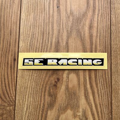 SE Racing 1990er Quadangle Rahmen Toptube Aufkleber